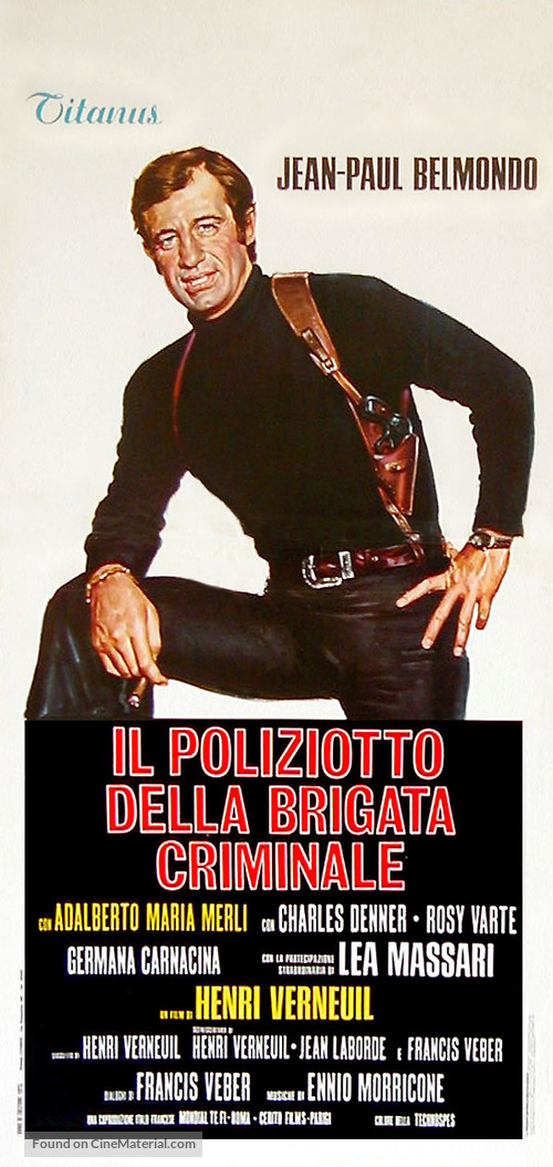 Peur sur la ville - Italian Movie Poster