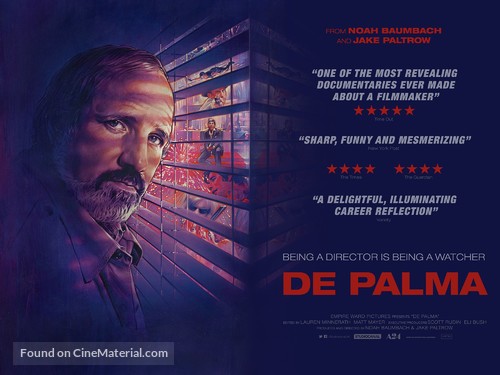 De Palma - British Movie Poster