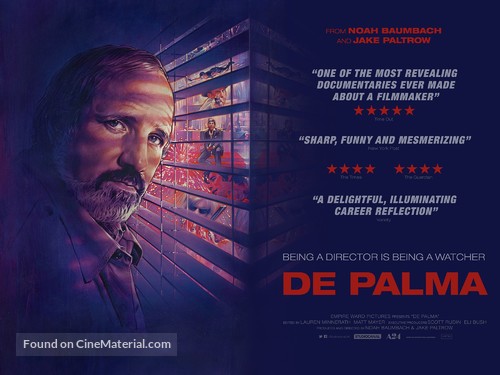 De Palma - British Movie Poster
