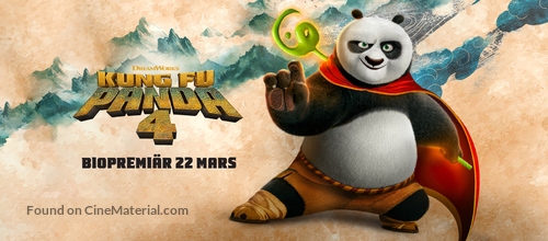 Kung Fu Panda 4 - Swedish Movie Poster