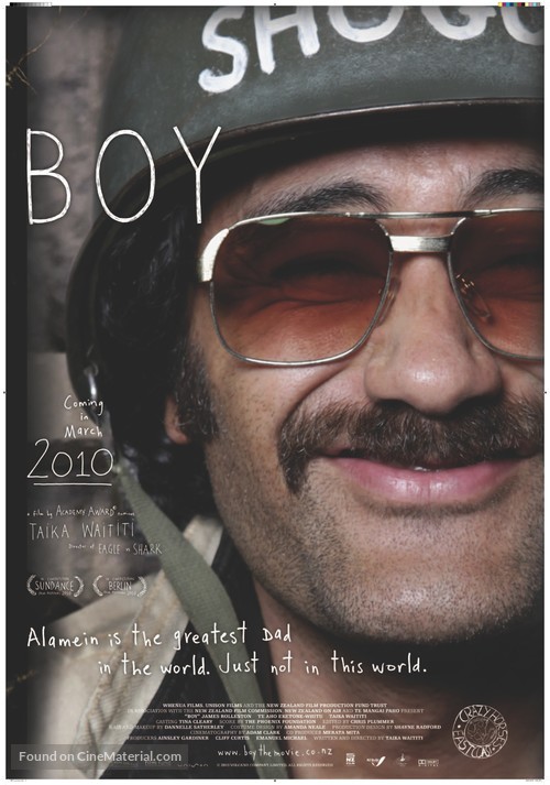 Boy - New Zealand Movie Poster