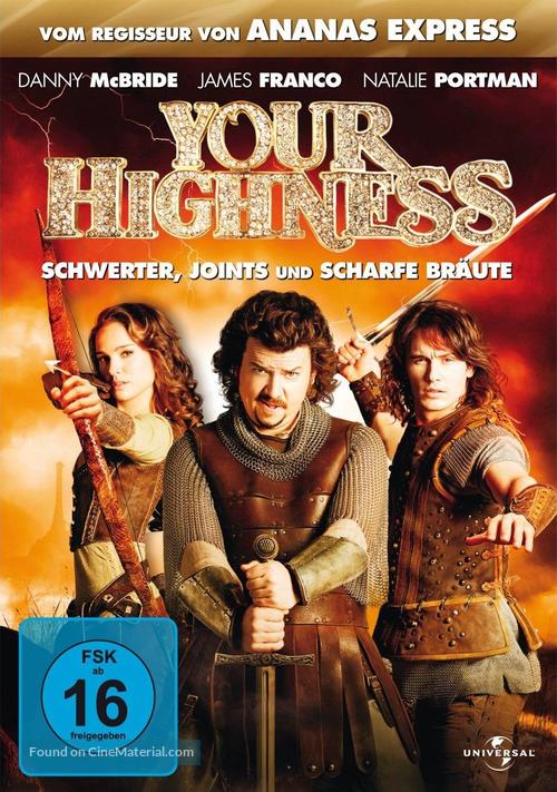 Your Highness - German DVD movie cover