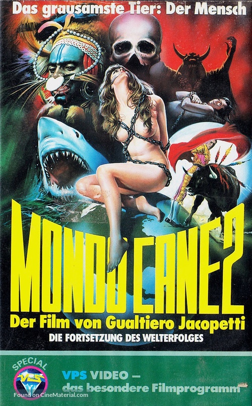 Mondo cane 2 - German VHS movie cover