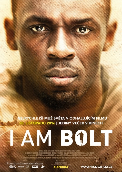 I Am Bolt - Czech Movie Poster