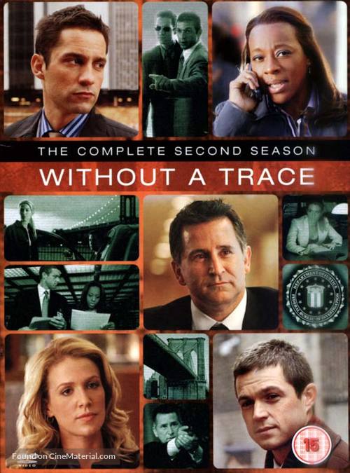 &quot;Without a Trace&quot; - British DVD movie cover