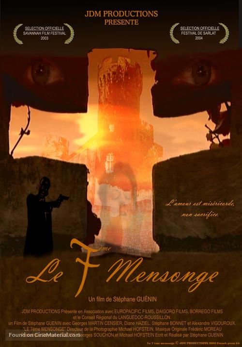 7eme mensonge, Le - French poster