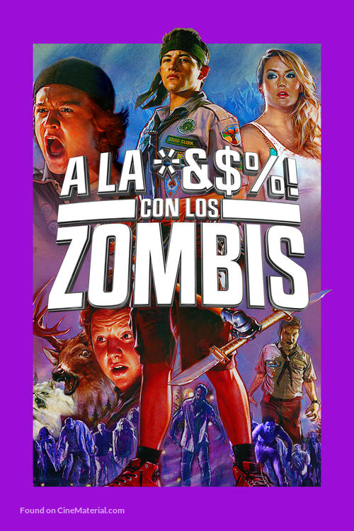 Scouts Guide to the Zombie Apocalypse - Argentinian Movie Cover