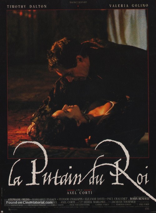 La putain du roi - French Movie Poster