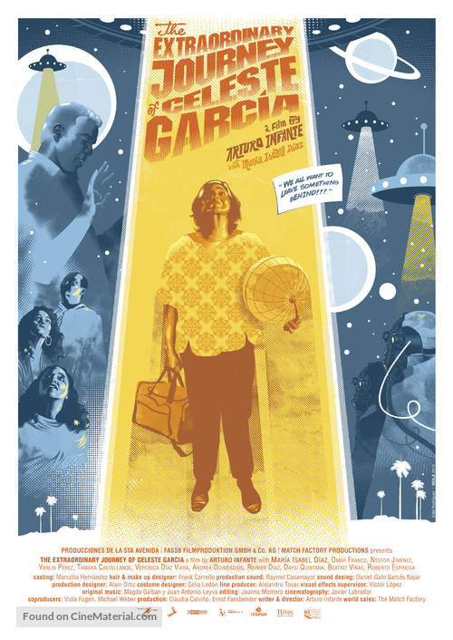 El viaje extraordinario de Celeste Garc&iacute;a - Australian Movie Poster