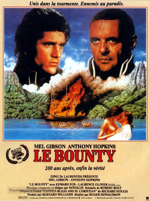 The Bounty - French Movie Poster