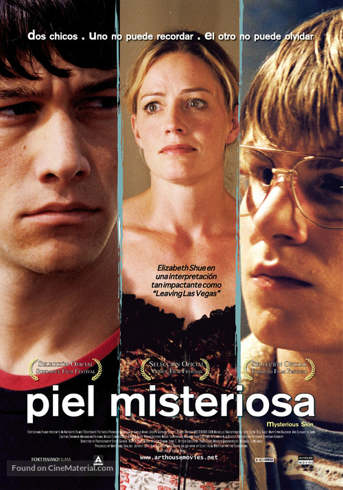 Mysterious Skin - Mexican Movie Poster