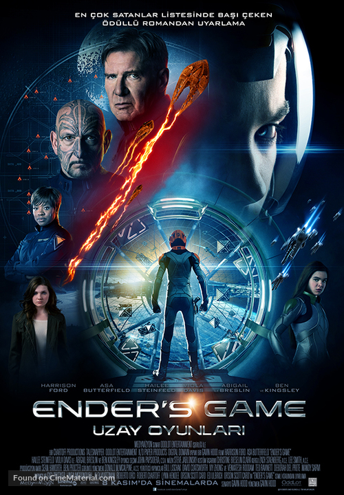Ender&#039;s Game - Turkish Movie Poster