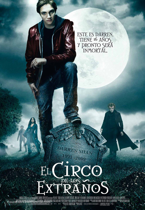Cirque du Freak: The Vampire&#039;s Assistant - Spanish Movie Poster