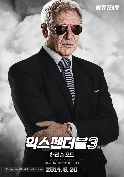 The Expendables 3 - South Korean Movie Poster