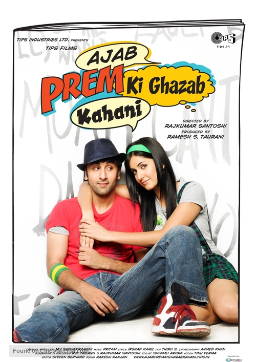 Ajab Prem Ki Ghazab Kahani - Indian Movie Poster