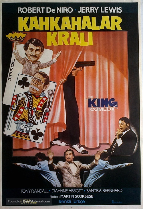 The King of Comedy - Turkish Movie Poster