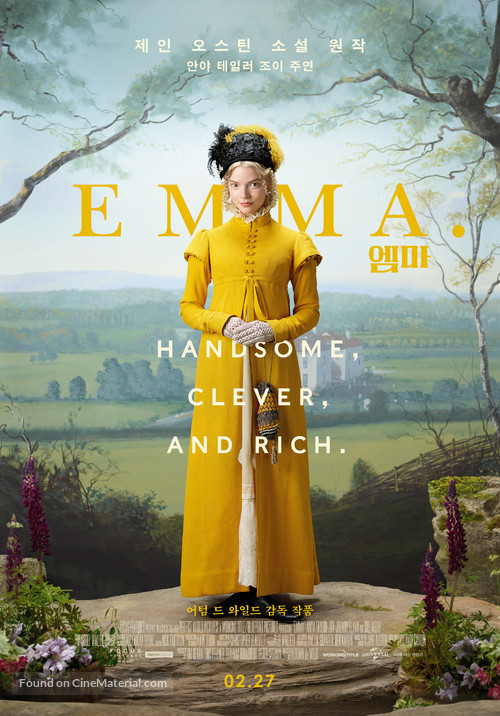 Emma. - South Korean Movie Poster