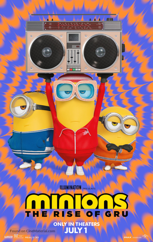 Minions: The Rise of Gru - Movie Poster