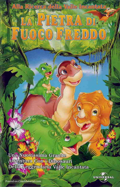 The Land Before Time 7 - Italian VHS movie cover