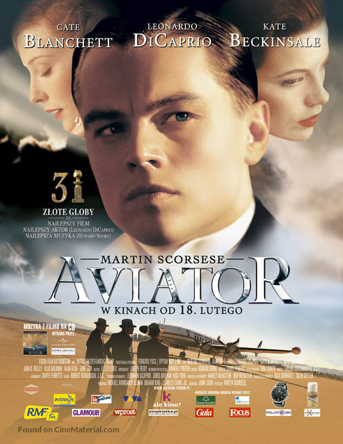 The Aviator - Polish Movie Poster