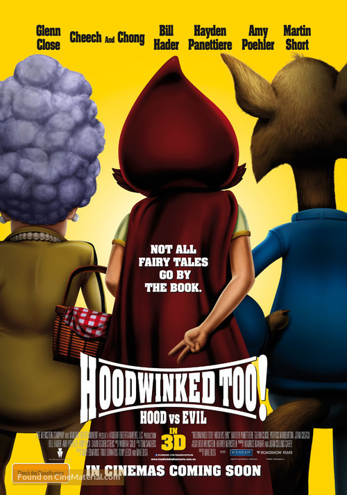 Hoodwinked Too! Hood VS. Evil - Australian Movie Poster