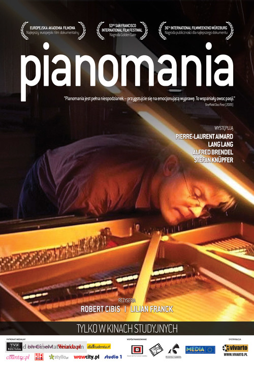 Pianomania - Polish Movie Poster