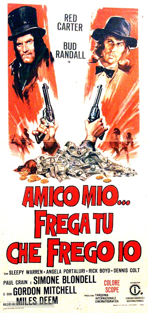 Amico mio, frega tu... che frego io! - Italian Movie Poster