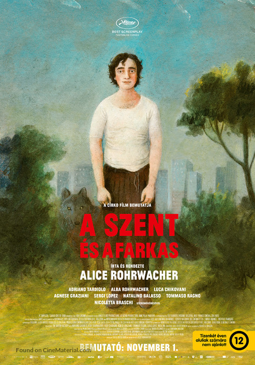 Lazzaro felice - Hungarian Movie Poster