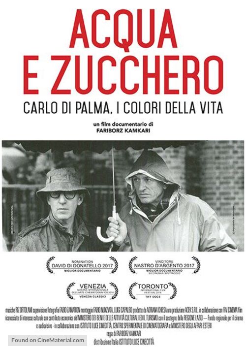 Acqua e zucchero: Carlo Di Palma, i colori della vita - Italian Movie Poster