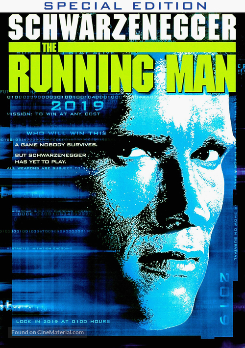 The Running Man - DVD movie cover