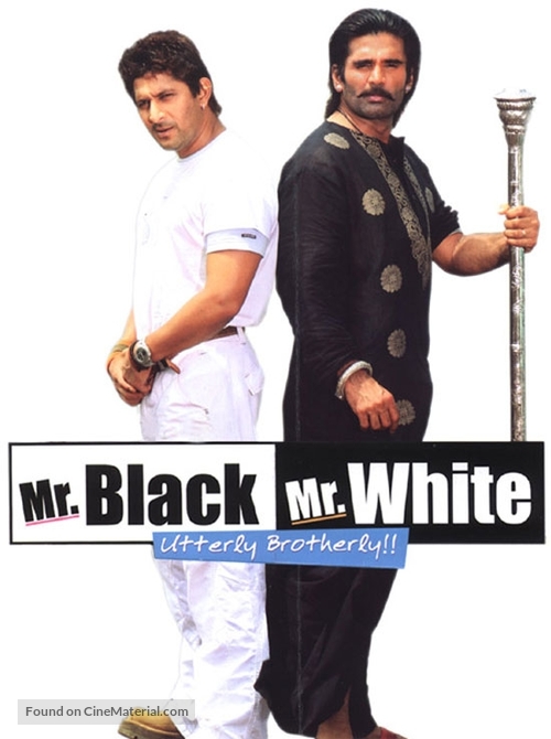Mr. White Mr. Black - Indian poster