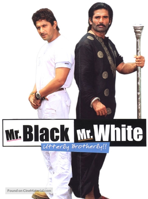 Mr. White Mr. Black - Indian poster