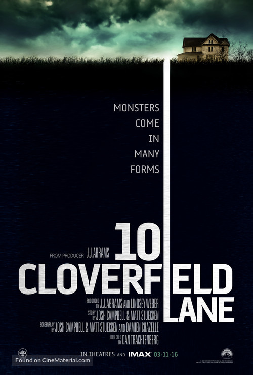 10 Cloverfield Lane - Movie Poster