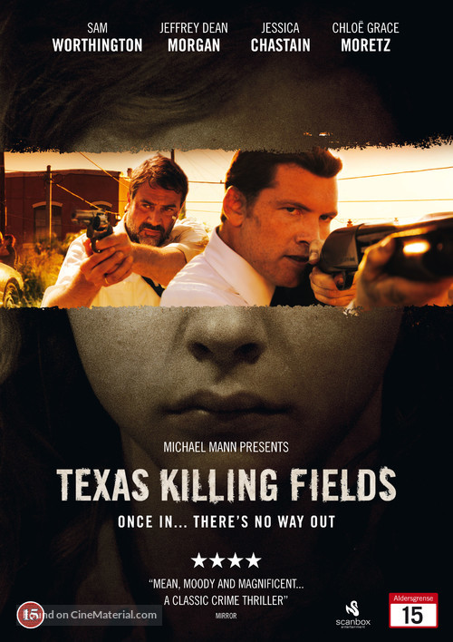 Texas Killing Fields - Danish DVD movie cover
