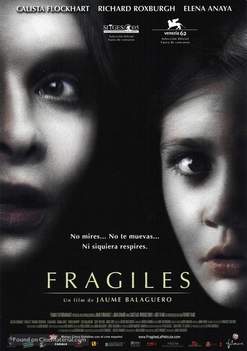 Fr&aacute;giles - Spanish Movie Poster