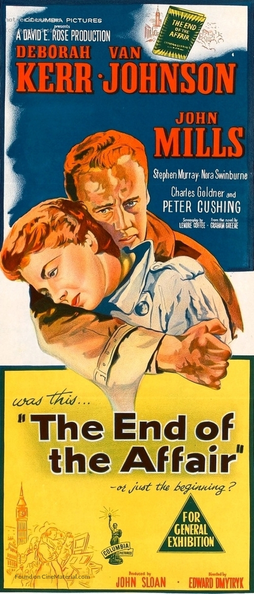 The End of the Affair - Australian Movie Poster