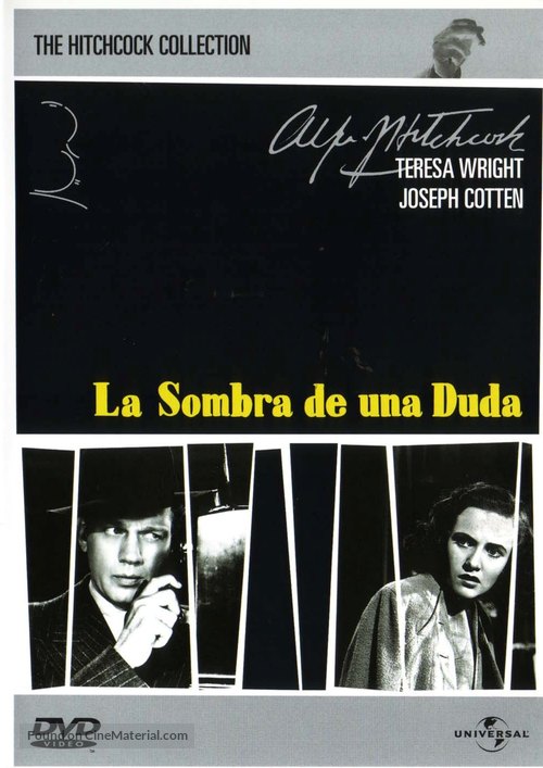 Shadow of a Doubt - Spanish DVD movie cover