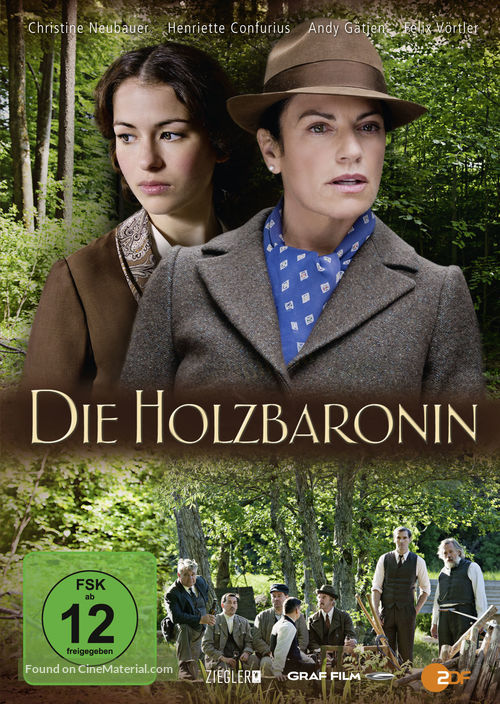 Die Holzbaronin - German DVD movie cover