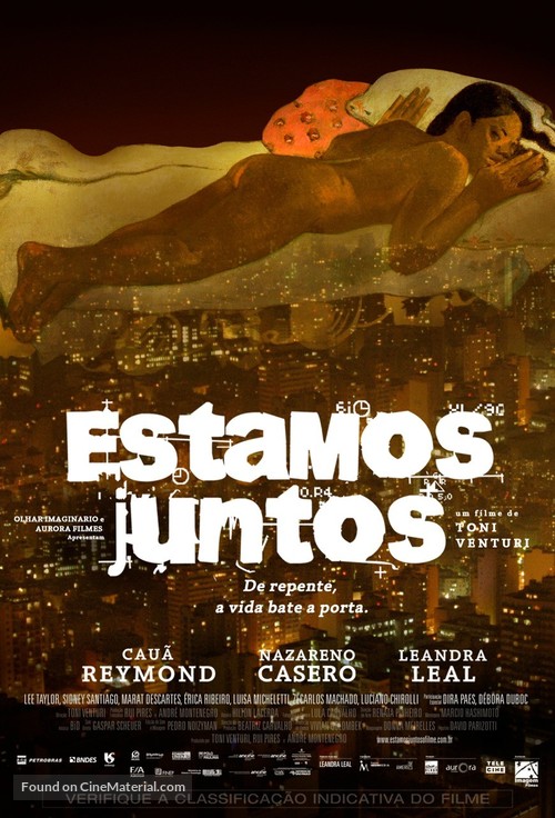 Estamos juntos - Brazilian Movie Poster