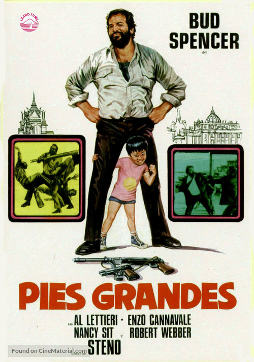 Piedone a Hong Kong - Spanish Movie Poster