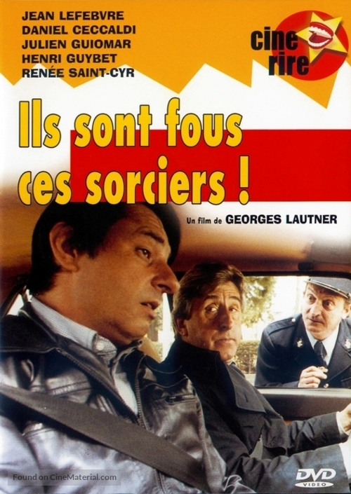 Ils sont fous ces sorciers - French DVD movie cover