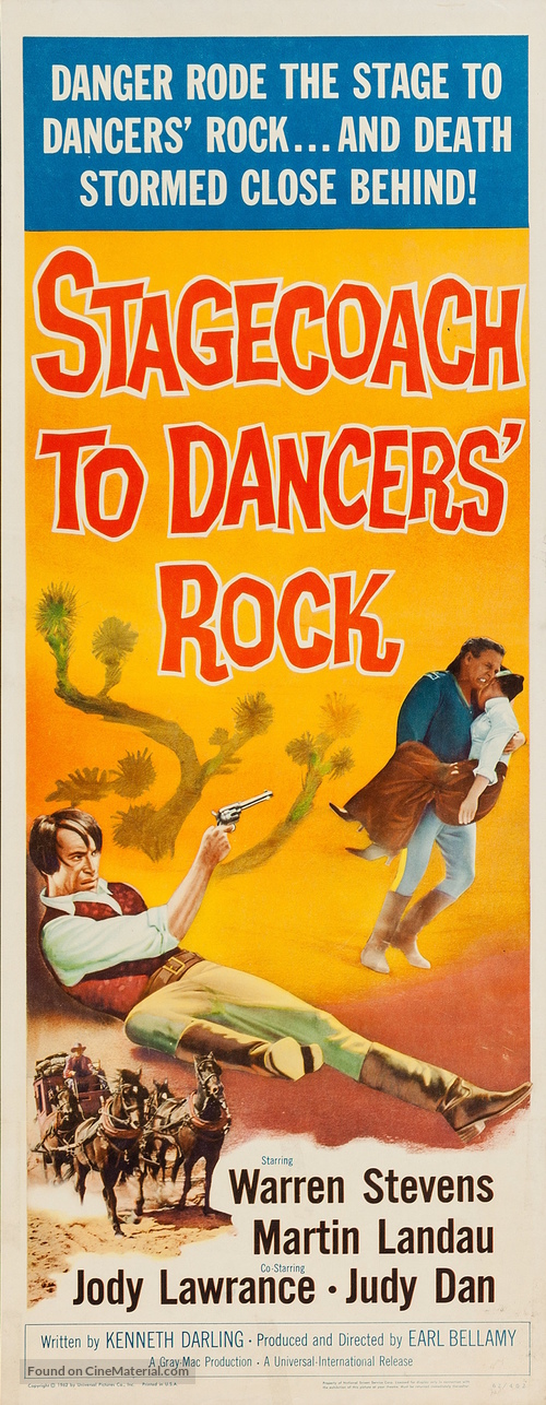 Stagecoach to Dancers&#039; Rock - Movie Poster