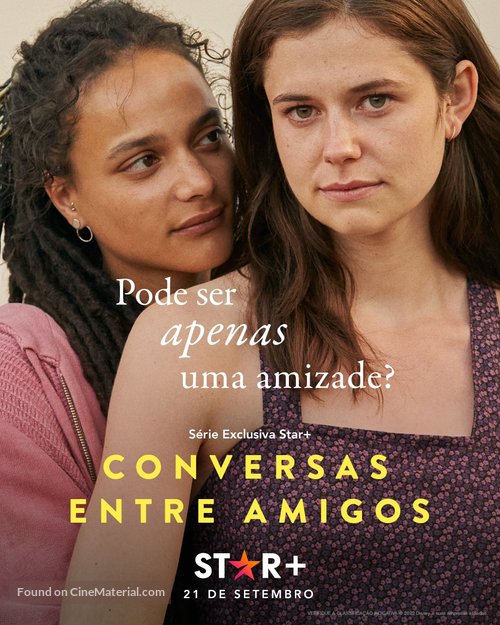&quot;Conversations with Friends&quot; - Brazilian Movie Poster
