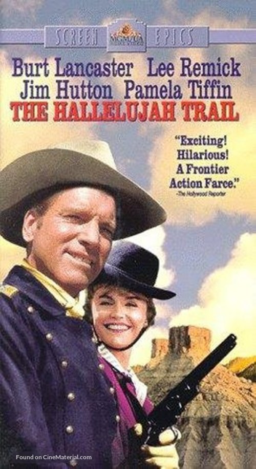 The Hallelujah Trail - VHS movie cover