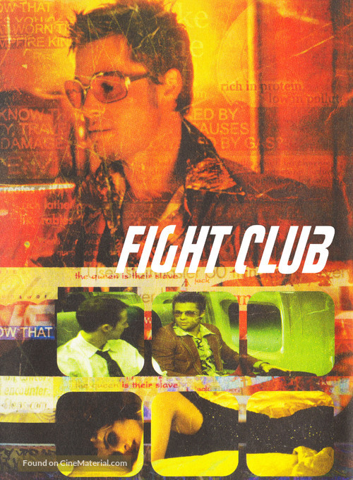 Fight Club (1999) dvd movie cover