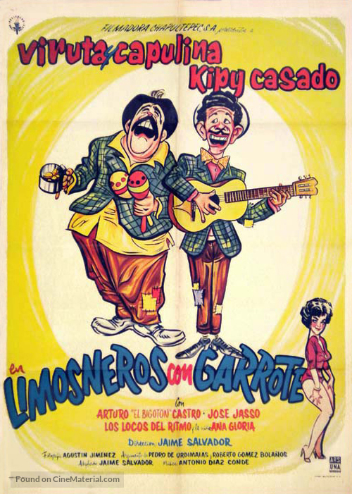 Limosneros con garrote - Mexican Movie Poster