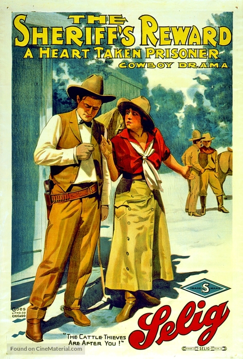 The Sheriff&#039;s Reward - Movie Poster