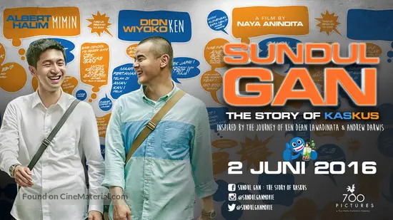 Sundul Gan: The Story of Kaskus - Indonesian Movie Poster