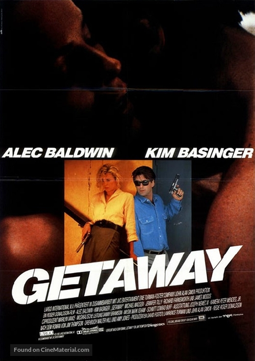 The Getaway - German Movie Poster