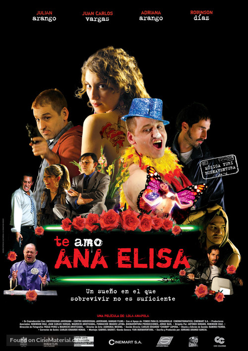 Adi&oacute;s, Ana Elisa - Colombian Movie Poster